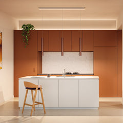 A-Tube Pendant, 100 cm L, Bronze, GU10, IP20
