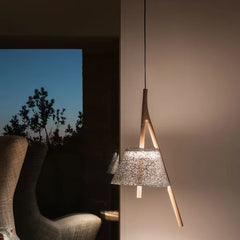 Cambo Pendant, White, IP20, Phase Cut Dim