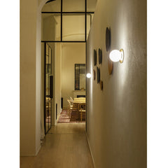Alfi Spot Light, White Glass with Gold Hardware, LED, Recessed, On/Off, IP20