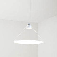 Amisol Pendant, White Stretch Reflector, 108 cm, LED, Push/DALI Dim, IP20