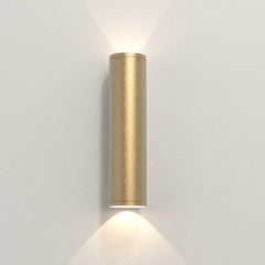 Ava Wall, Solid Brass, 2 Beams, GU10, IP44