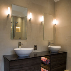 Bari Wall Light, Polished Chrome, G9, IP44
