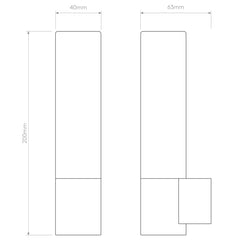 Bari Wall Light, Polished Chrome, G9, IP44