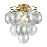 Bubbles Ceiling Light, Iridescent Glass, G9, IP20