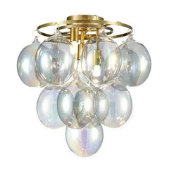 Bubbles Pendant, Iridescent Glass, G9, IP20