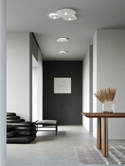 Bugia Ceiling, Triple, Glossy Black, LED, Triac Dim, IP20