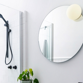 Circ Mirror Light, 70 cm ø, LED, Triac Dim, IP44 with Demister