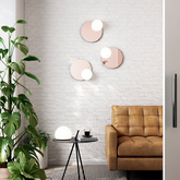 Circ Mirror Light, Bronze Glass, 30 cm ø, LED, Triac Dim, IP44