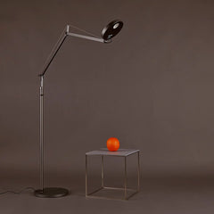 Demetra Adjustable Reading Floor Lamp, Anthracite, LED, Touch Dimmer, IP20
