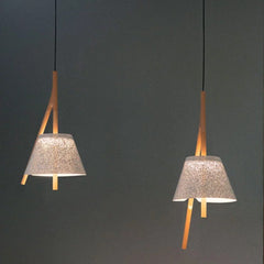 Cambo Pendant, White, IP20, Phase Cut Dim
