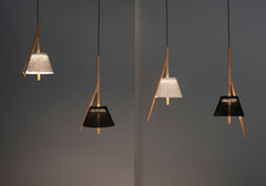 Cambo Pendant, White, IP20, Phase Cut Dim