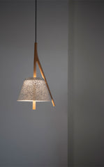 Cambo Pendant, White, IP20, Phase Cut Dim