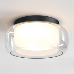 Aquina 360 Wide Ceiling, Black, E27, IP44