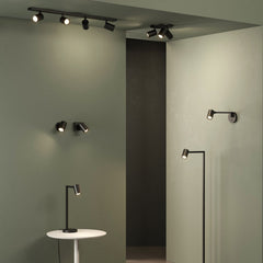 Ascoli Reading Floor Lamp, Adjustable, GU10, IP20