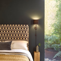 Arbor Reading Wall Light, Black, Plug In, E14, IP20