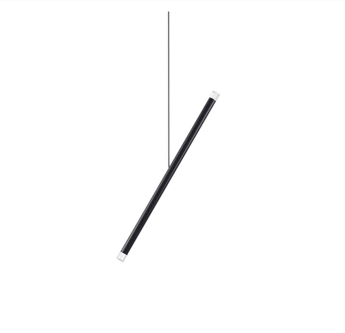 A-Tube Nano Duo Pendant, Black, LED, Triac Dim, IP20