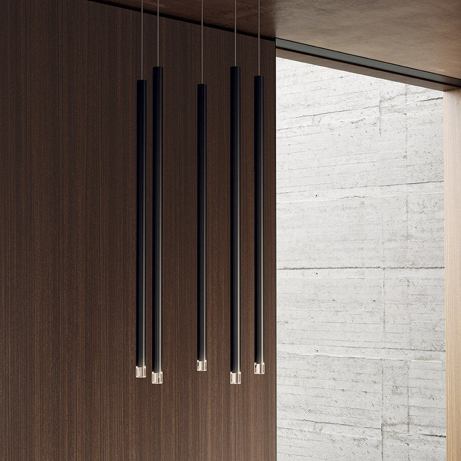 A-Tube Nano Pendant, Gold, XL, LED, Triac Dim, IP20