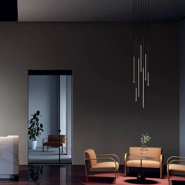 A-Tube Nano Pendant, Champagne, Large, LED, Triac Dim, IP20