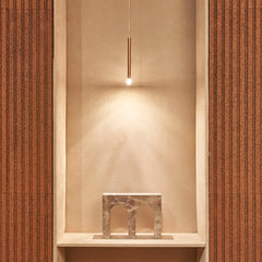A-Tube Nano Pendant, Terra Bronze, Large, LED, Triac Dim, IP20