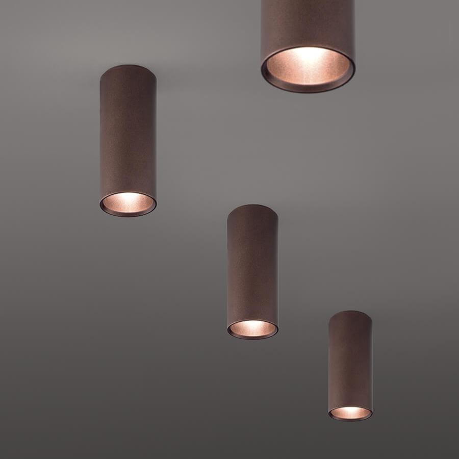 A-Tube Ceiling 60 cm L, Black, GU10, IP20