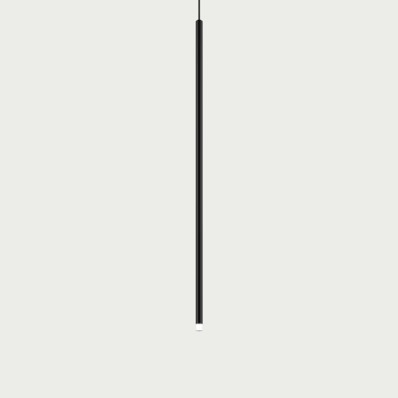 A-Tube Nano Pendant, Black, Large, LED, Triac Dim, IP20