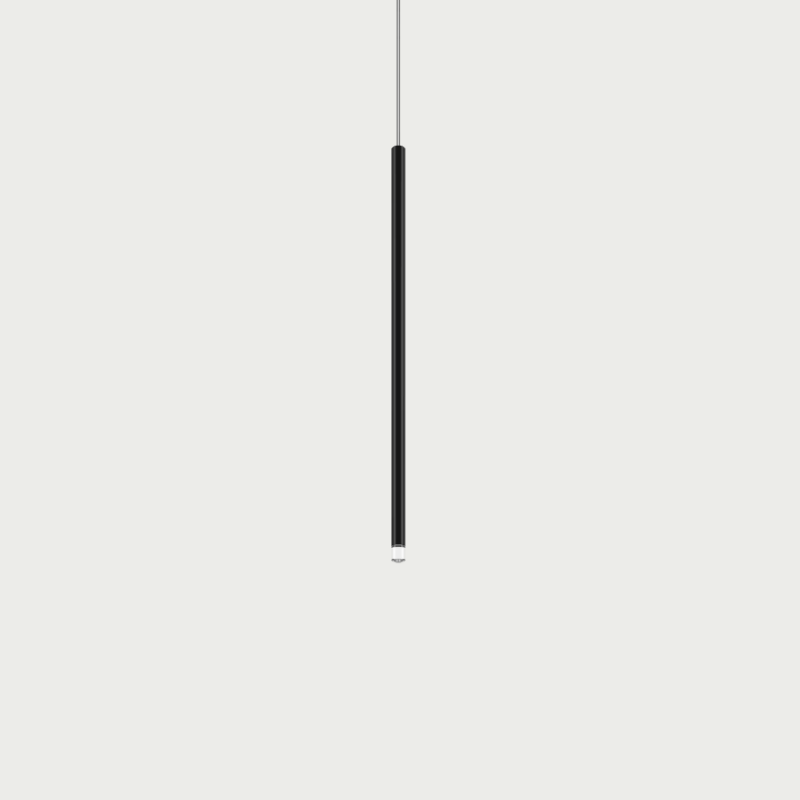 A-Tube Nano Pendant, Black, Medium, LED, Triac Dim, IP20
