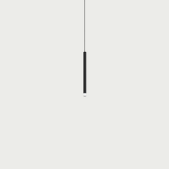 A-Tube Nano Pendant, Black, Small, LED, Triac Dim, IP20