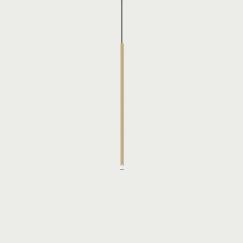 A-Tube Nano Pendant, Gold, Medium, LED, Triac Dim, IP20
