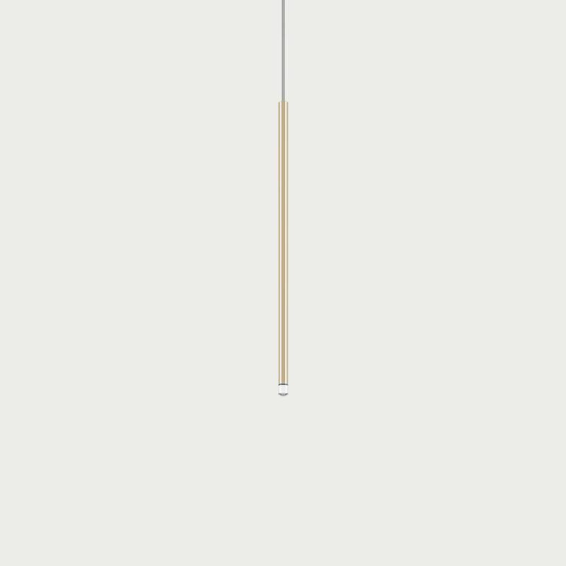 A-Tube Nano Pendant, Gold, Medium, LED, Triac Dim, IP20