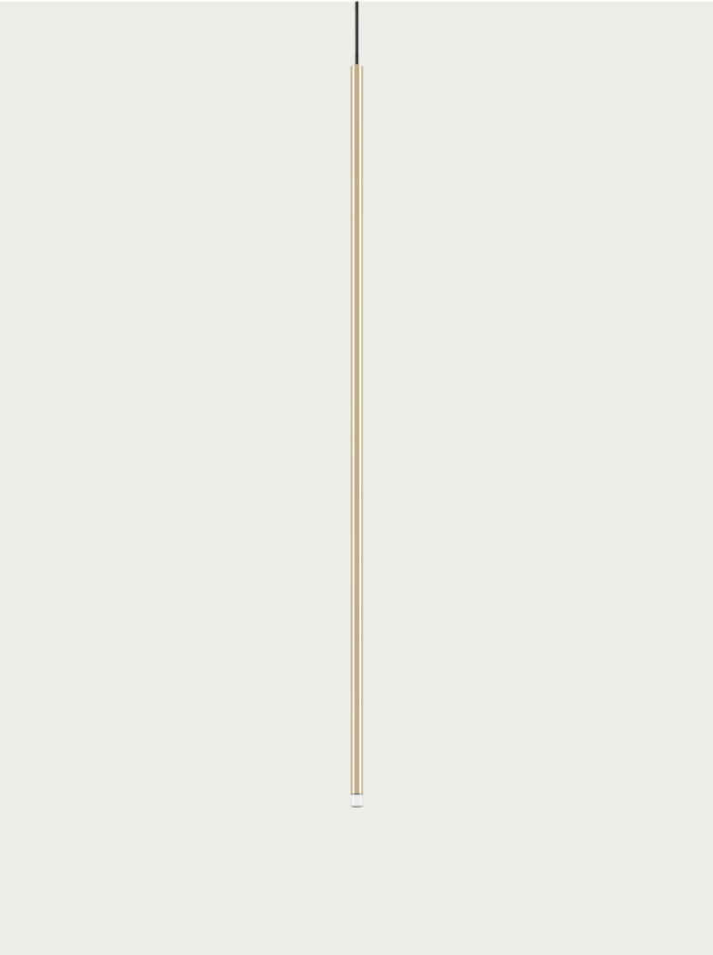 A-Tube Nano Pendant, Gold, XL, LED, Triac Dim, IP20