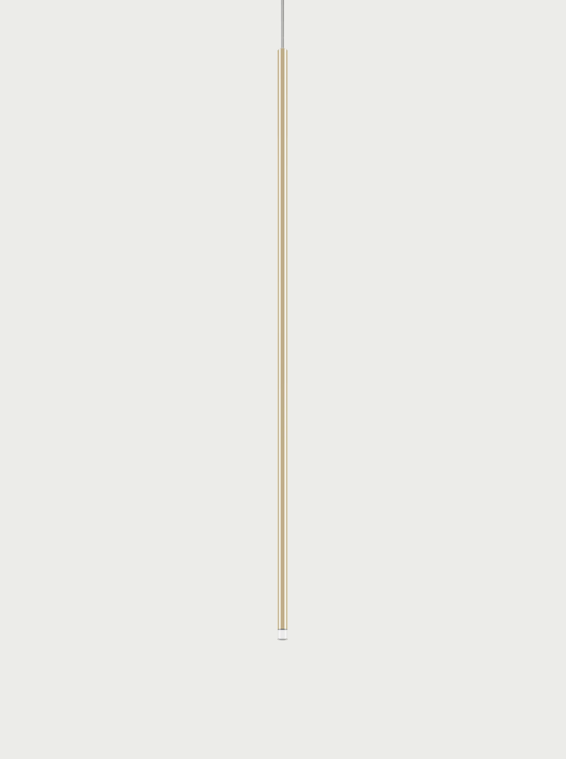 A-Tube Nano Pendant, Gold, XL, LED, Triac Dim, IP20