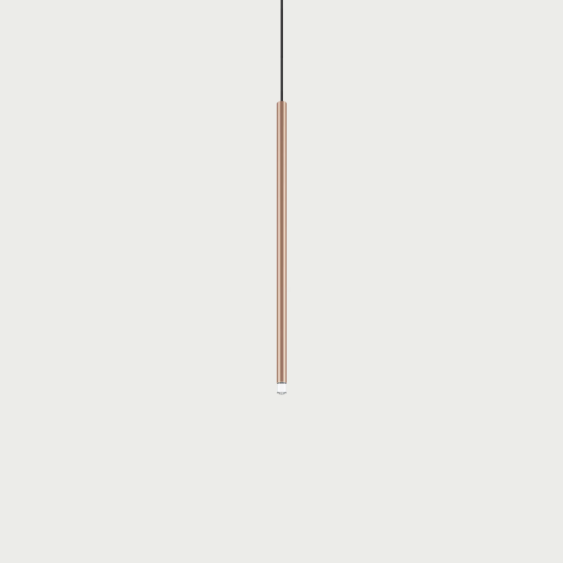 A-Tube Nano Pendant, Terra Bronze, Medium, LED, Triac Dim, IP20