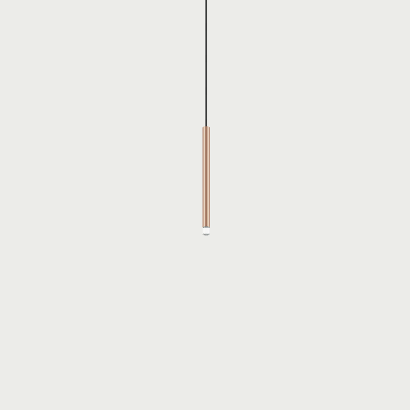 A-Tube Nano Pendant, Terra Bronze, Small, LED, Triac Dim, IP20