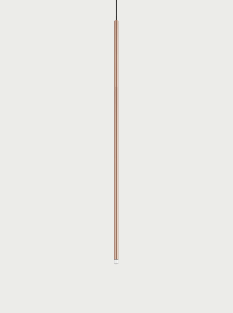 A-Tube Nano Pendant, Terra Bronze, XL, LED, Triac Dim, IP20