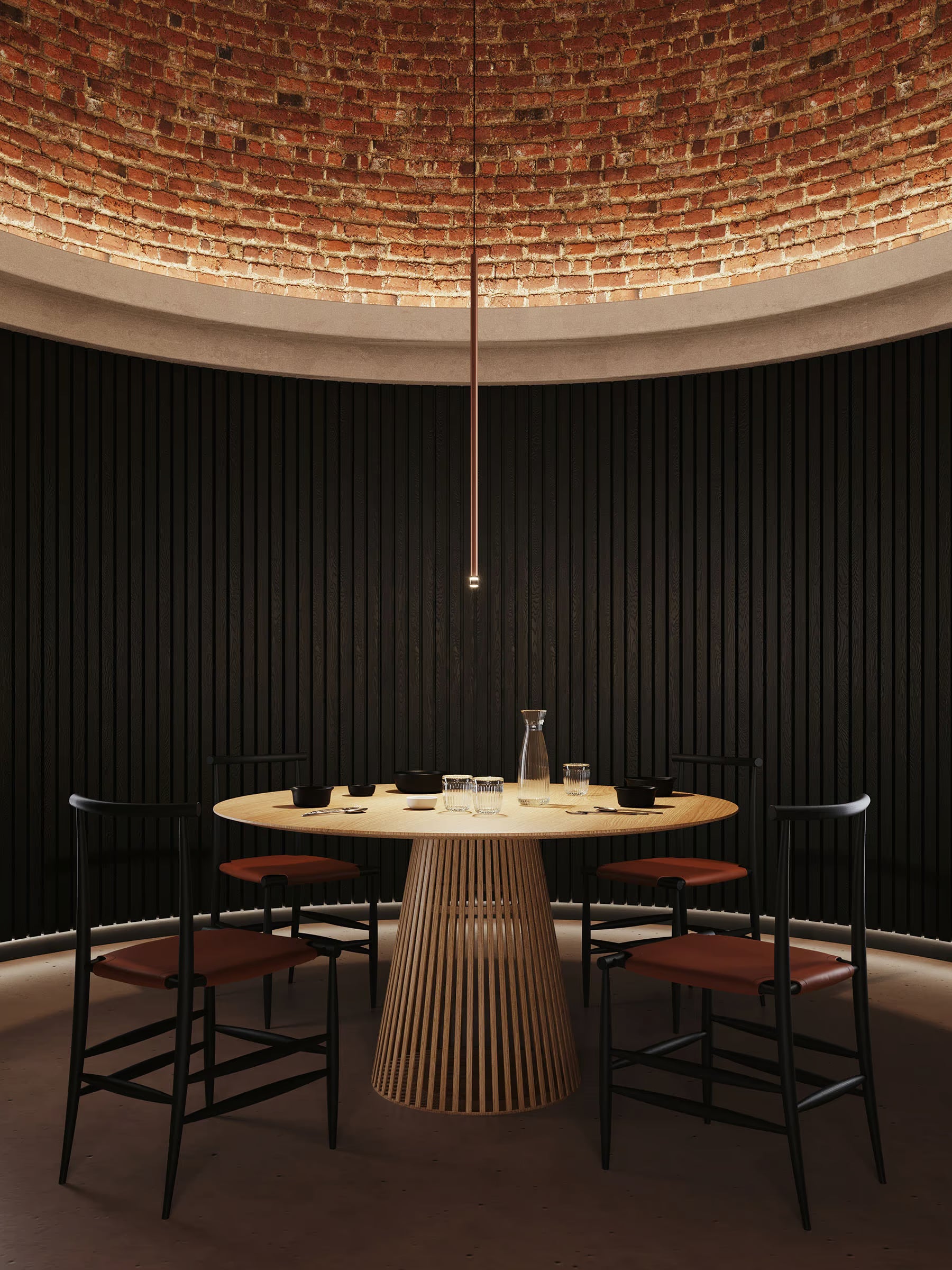A-Tube Nano Pendant, Champagne, XL, LED, Triac Dim, IP20