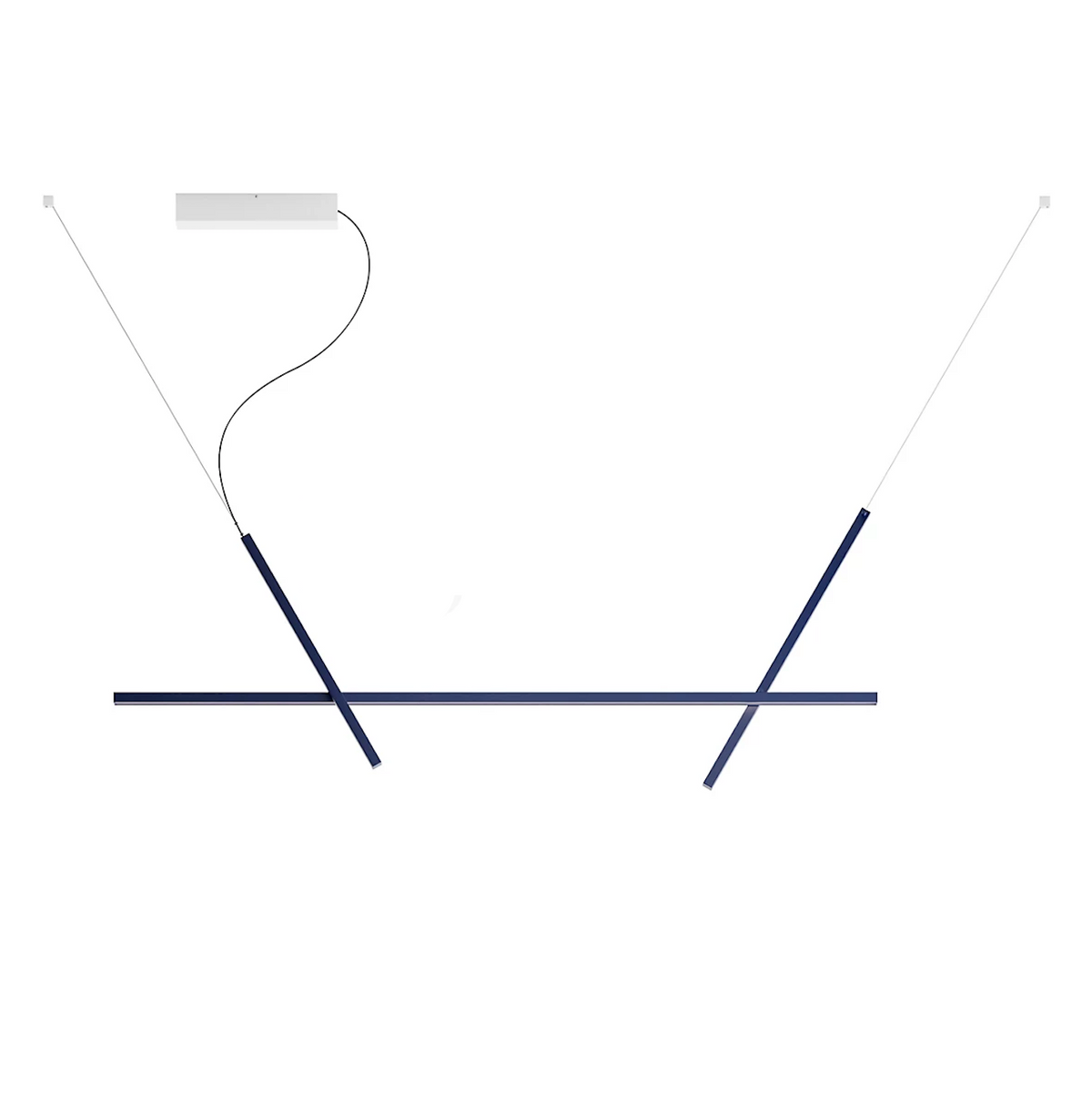 Across Adjustable Linear Pendant, Blue, LED, Phase Dim, IP20