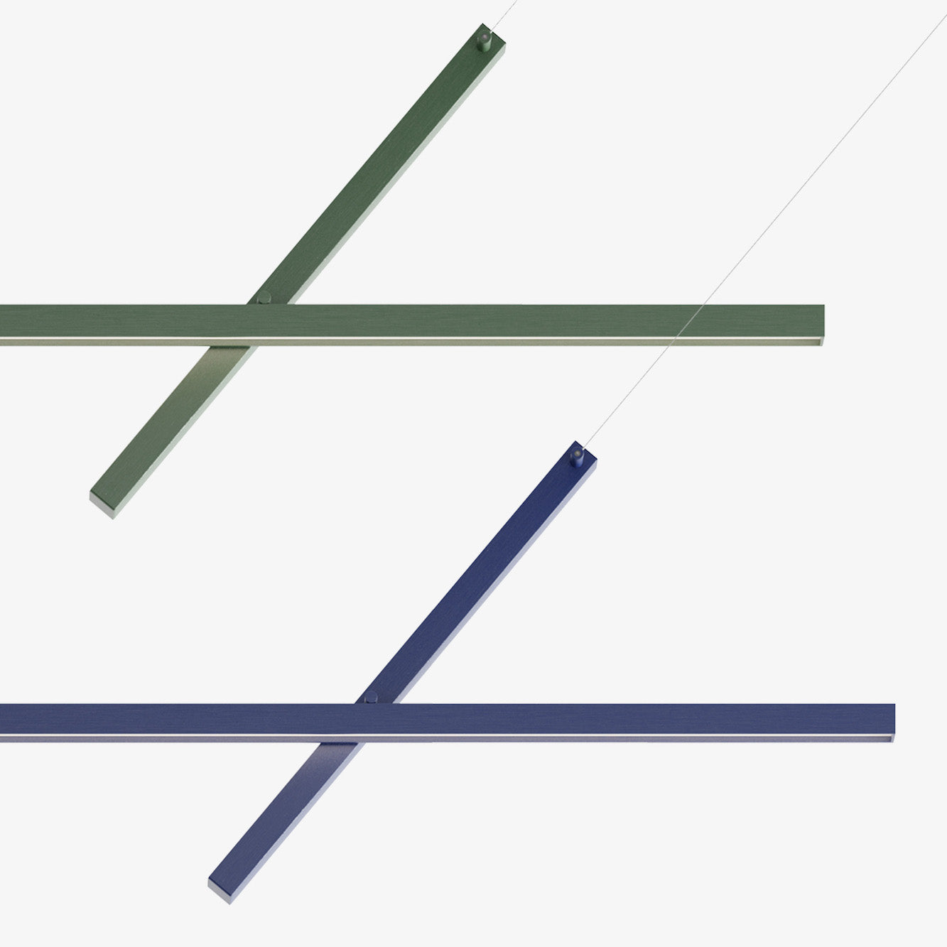 Across Adjustable Linear Pendant, Blue, LED, Phase Dim, IP20