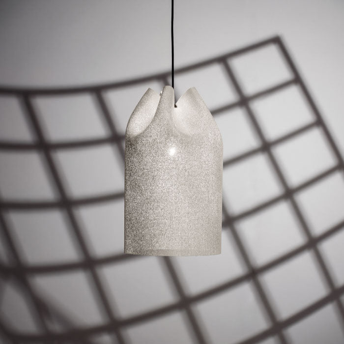 Agasallo Pendant, Tall, 30 cm ø, Steel Mesh, E27, Triac Dim, IP20