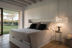 Agasallo Pendant, Wide, 32 cm ø, Steel Mesh, E27, Triac Dim, IP20