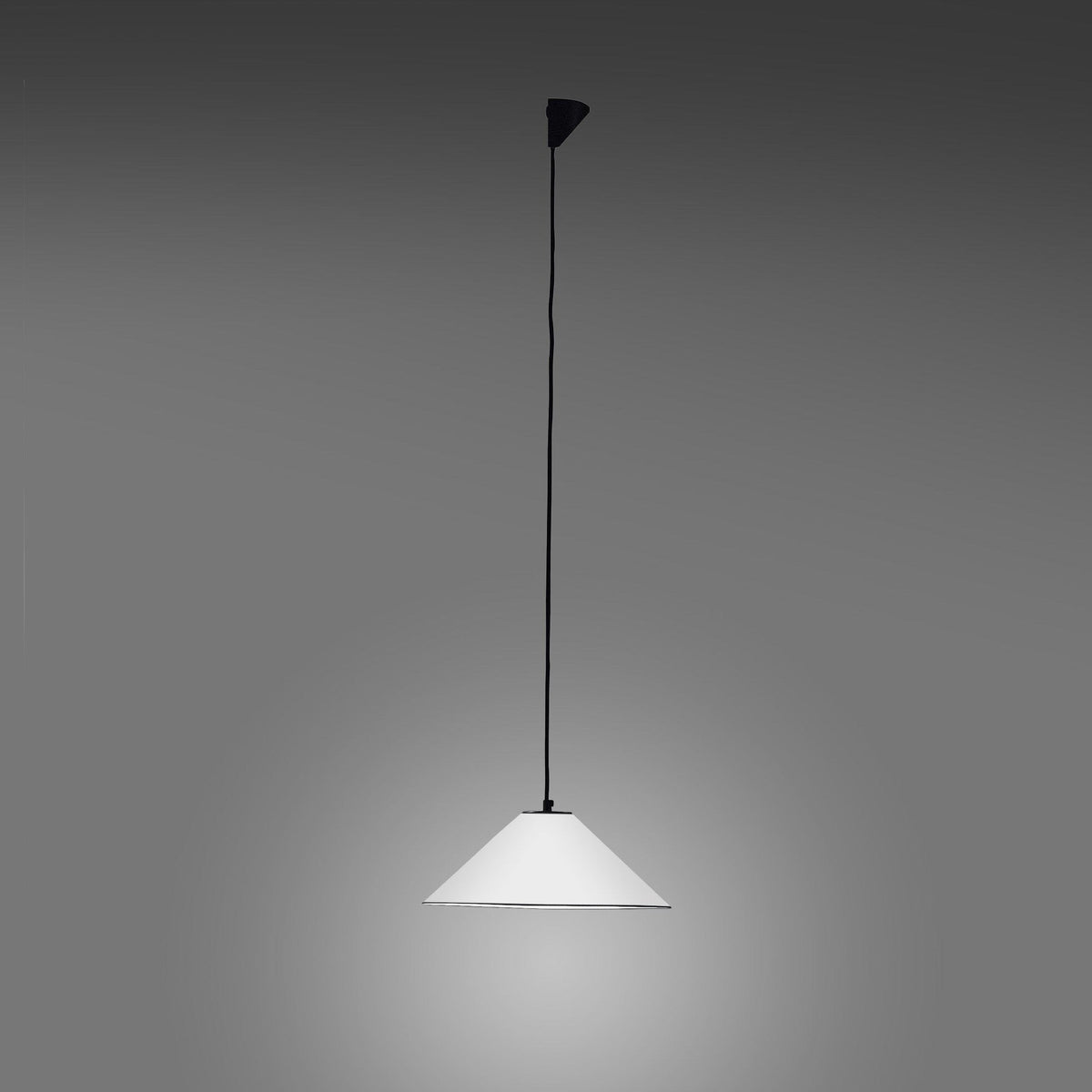 Aggregato Pendant, Cone, White, E27, IP20