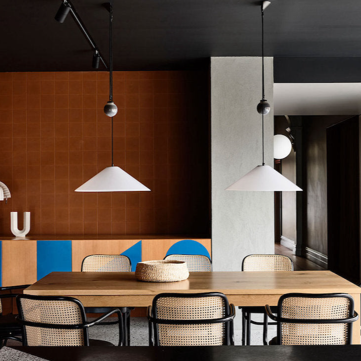 Aggregato Pendant, Cone, White, E27, IP20