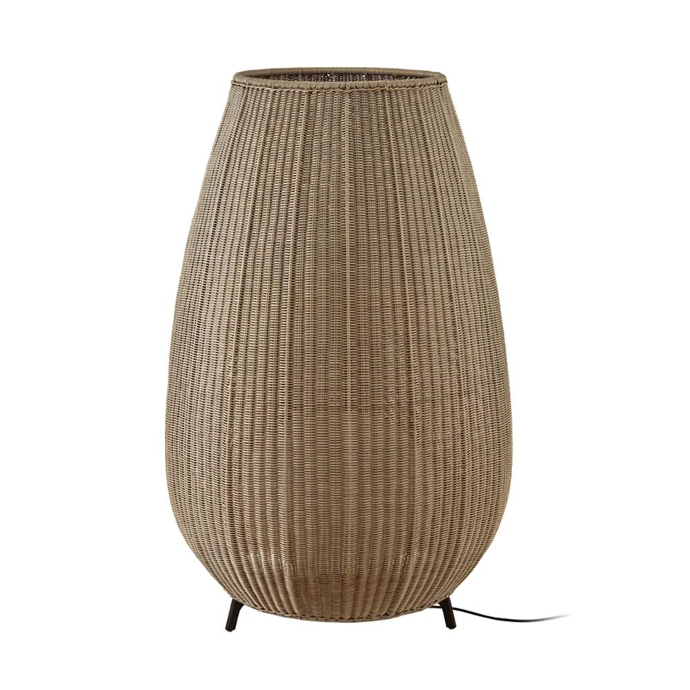 Amphora Floor 3, XL, Beige, E27, Plugs In, IP66