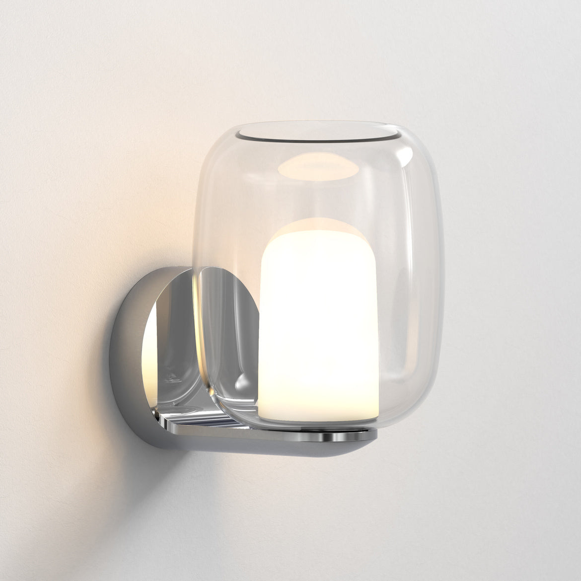 Aquina Wall Light, Chrome, G9, IP44