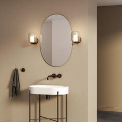 Aquina Wall Light, Black, G9, IP44