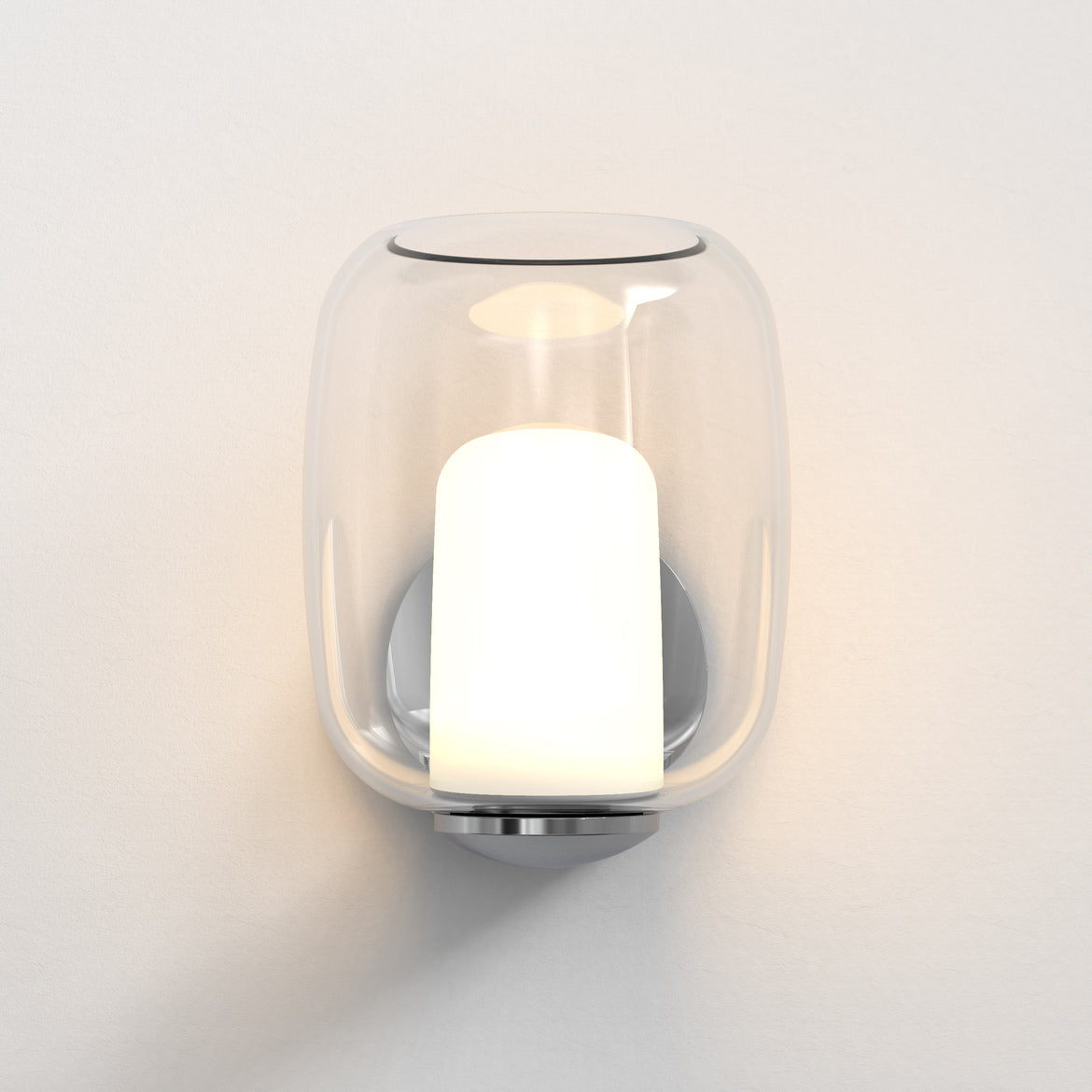 Aquina Wall Light, Chrome, G9, IP44