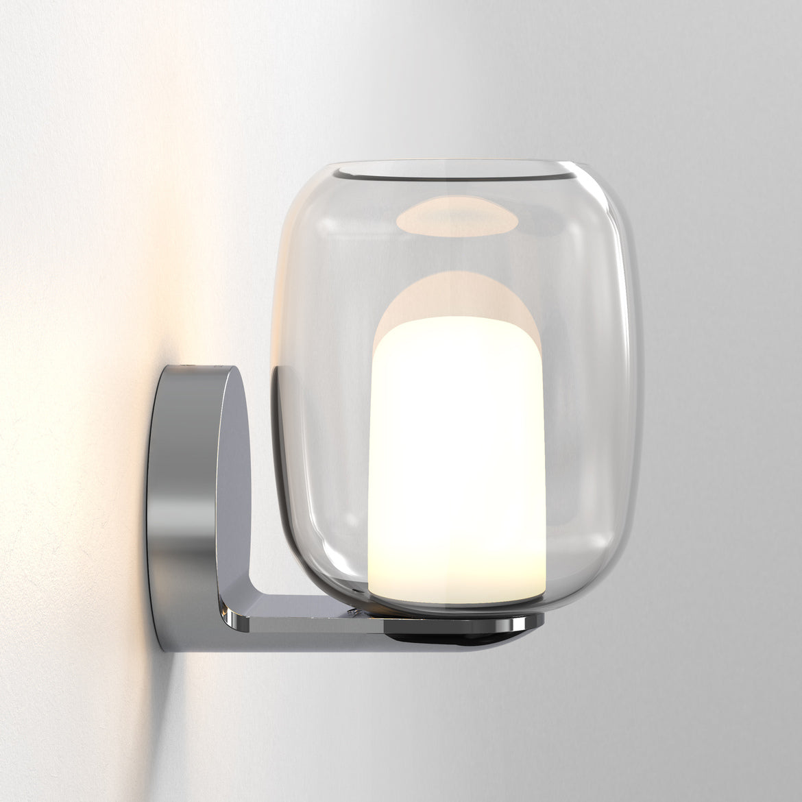 Aquina Wall Light, Chrome, G9, IP44