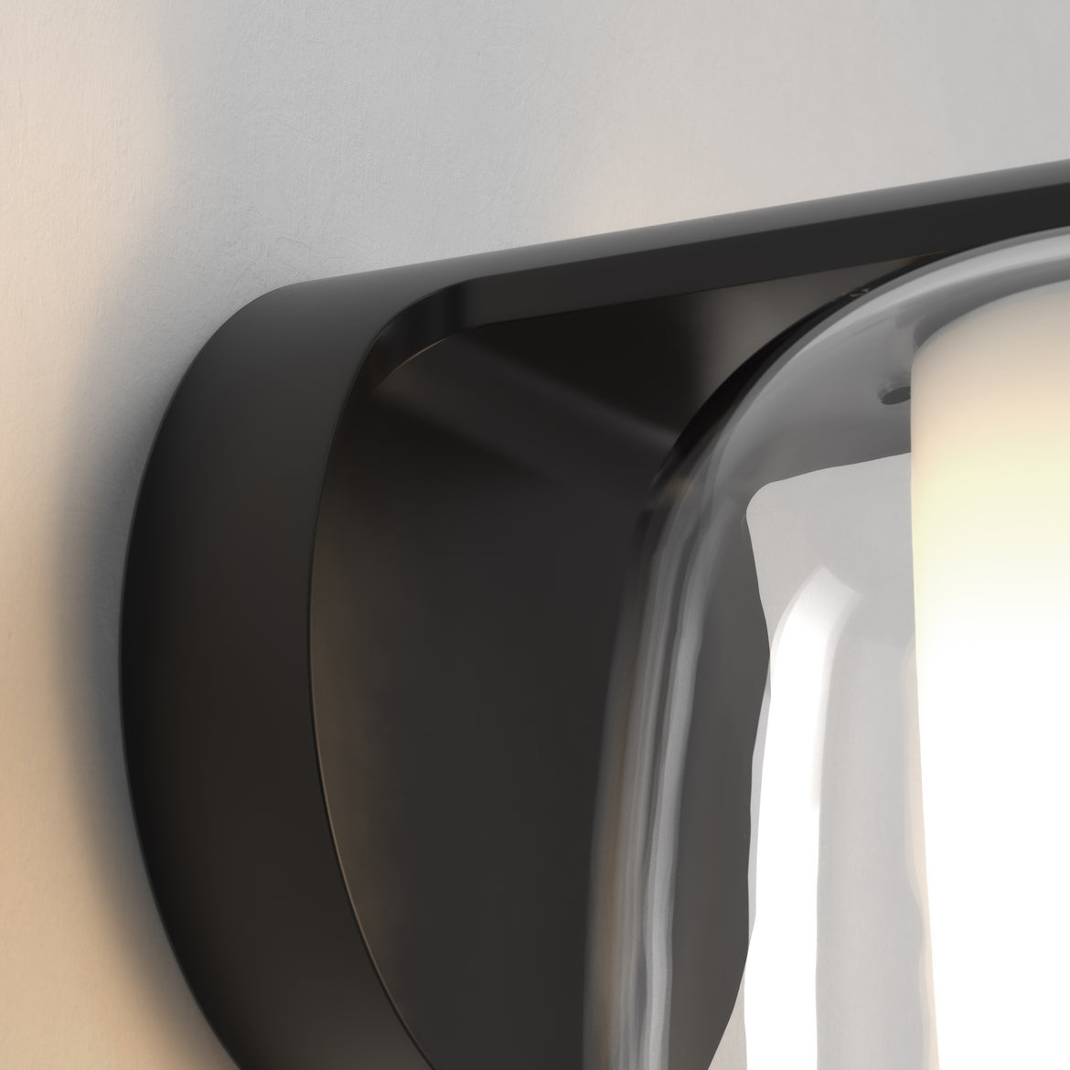 Aquina Wall Light, Black, G9, IP44
