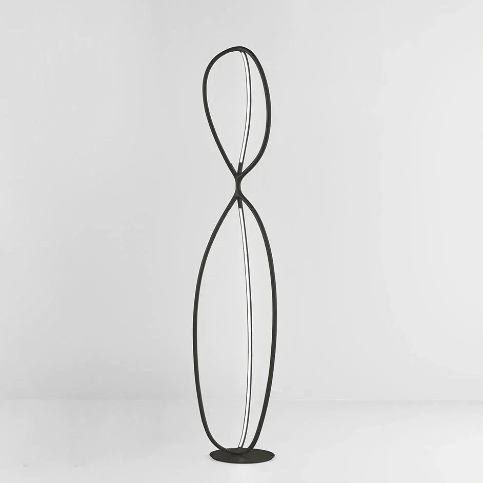 Arrival Floor Lamp, Black, LED, Floor Switch Dim or App, IP20
