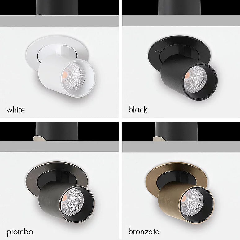 Ascot Extendable Spot Light, Adjustable 40, Black, 8W, LED, Dim, IP20