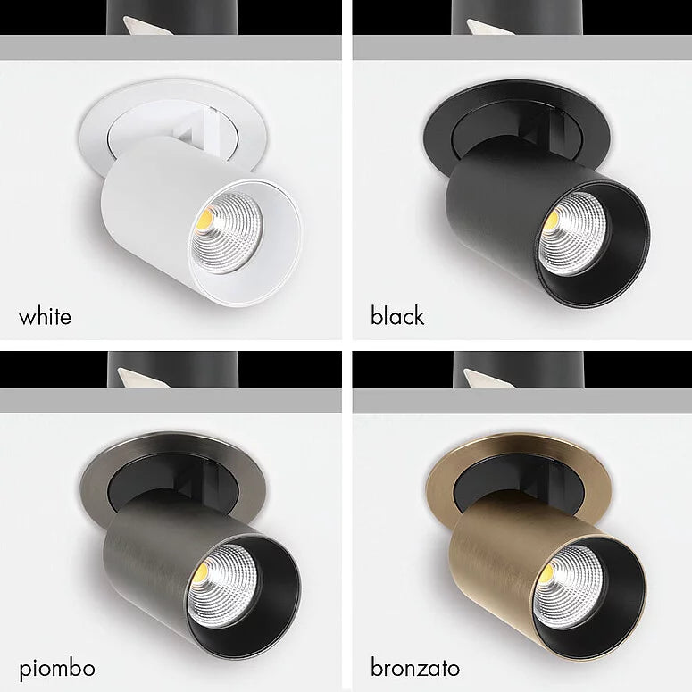Ascot Extendable Spot Light, Adjustable 60, Black, 12W, LED, Dim, IP20